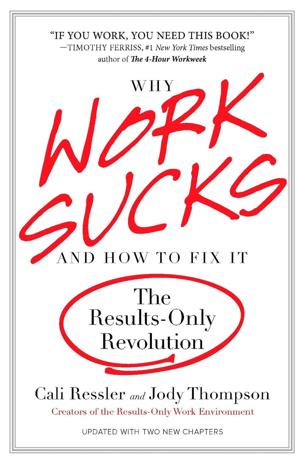 Why Work Sucks & How To Fix It by Cali Ressler - ISBN: 9781591842927