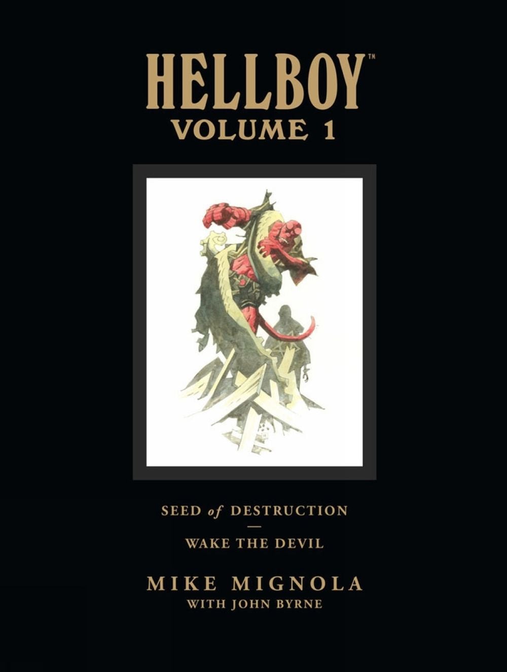 Hellboy Library Volume 1: Seed of Destruction and Wake the Devil by Mike Mignola - ISBN: 9781593079109