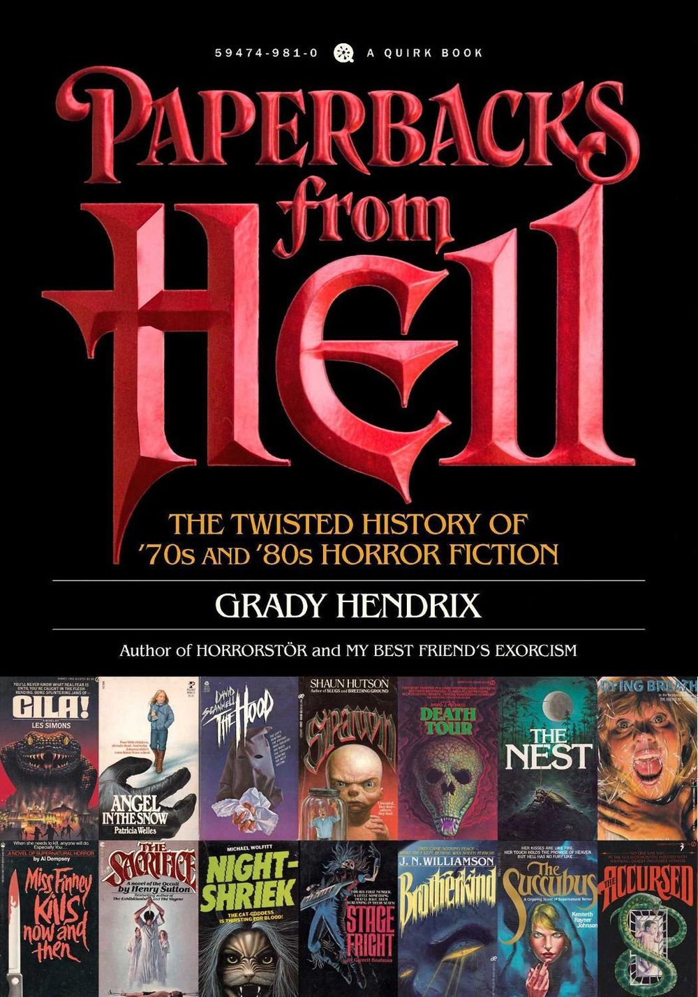 Paperbacks from Hell by Grady Hendrix - ISBN: 9781594749810
