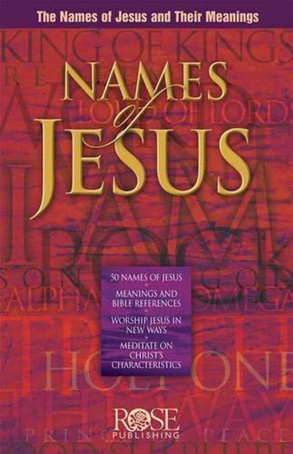 Names of Jesus 5pk, 9781596360600