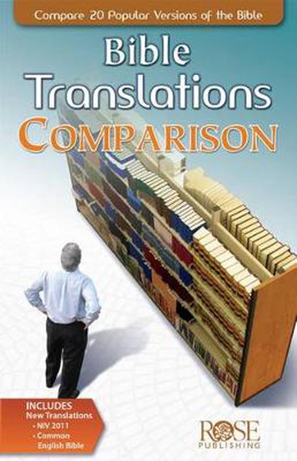 Bible Translations Comparison 5pk, 9781596361348