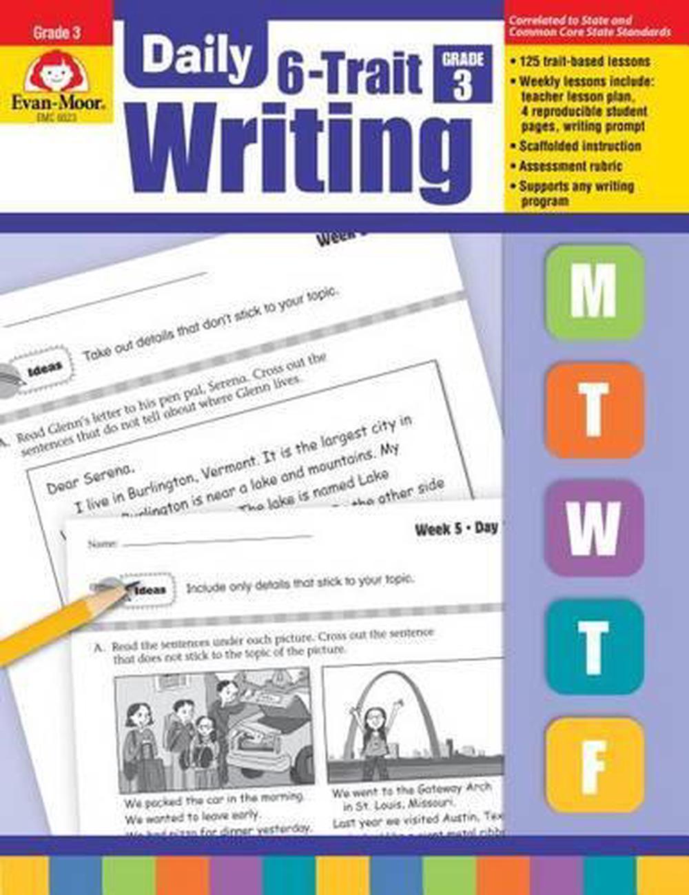 Daily 6-Trait Writing, Grade 3 Teacher Edition, 9781596732971
