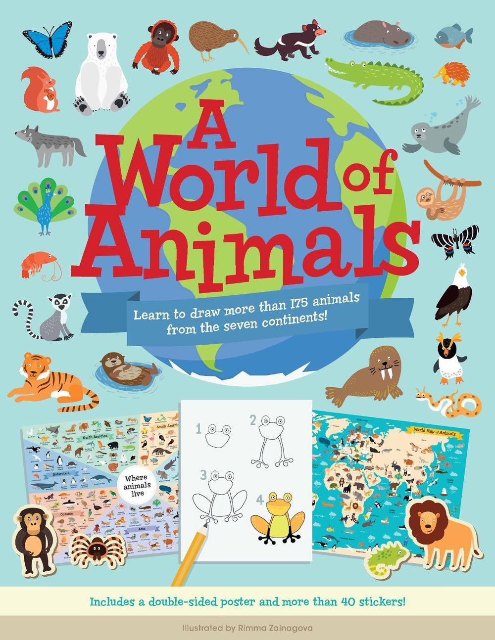 A World of Animals by Rimma Zainagova - ISBN: 9781600588785