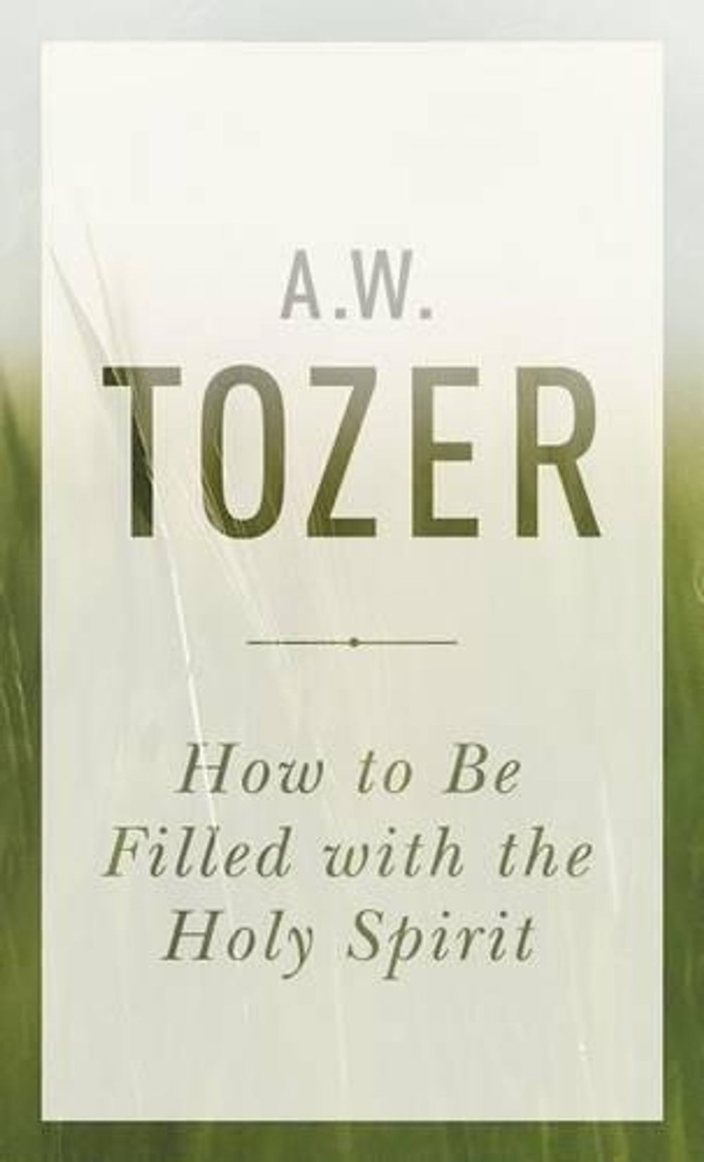 How To Be Filled With The Holy Spirit by A.W. Tozer, Paperback ...