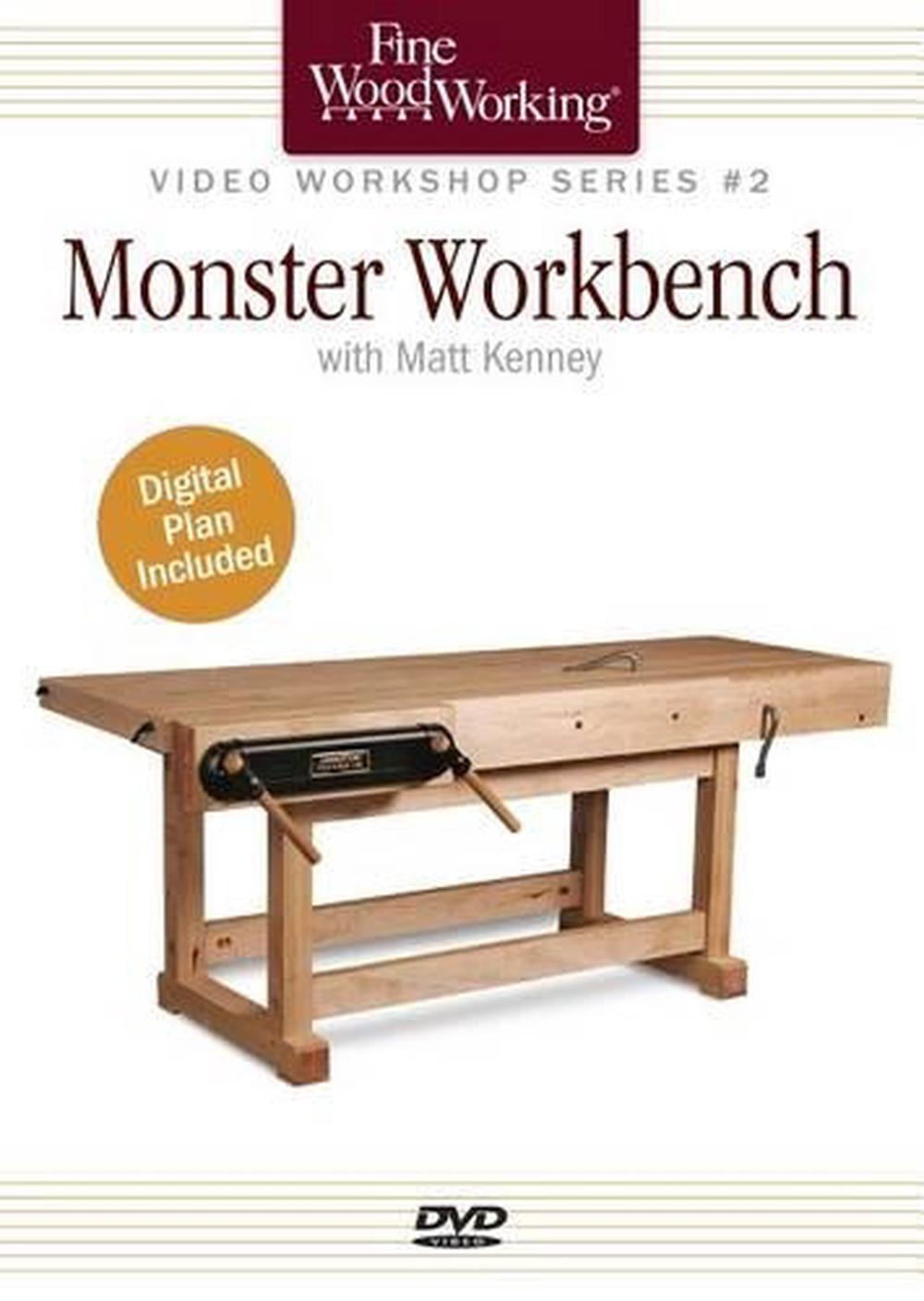 Fine Woodworking Video Workshop Series - Monster Workbench, 9781600853838