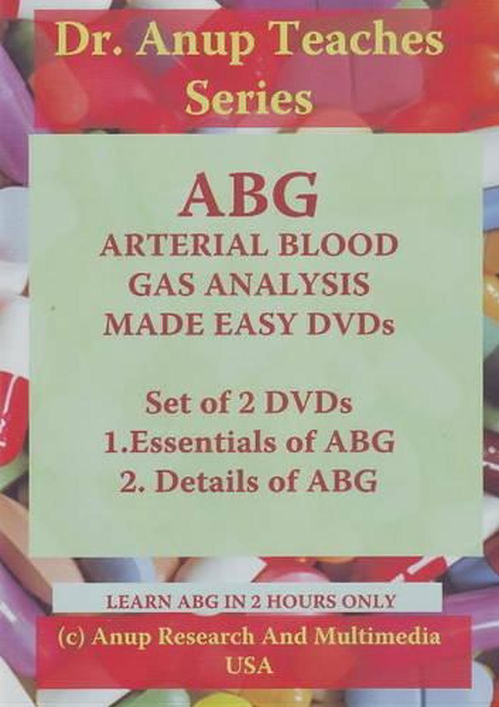 ABG Arterial Blood Gas Analysis Made Easy 2 DVD Set (NTSC Format