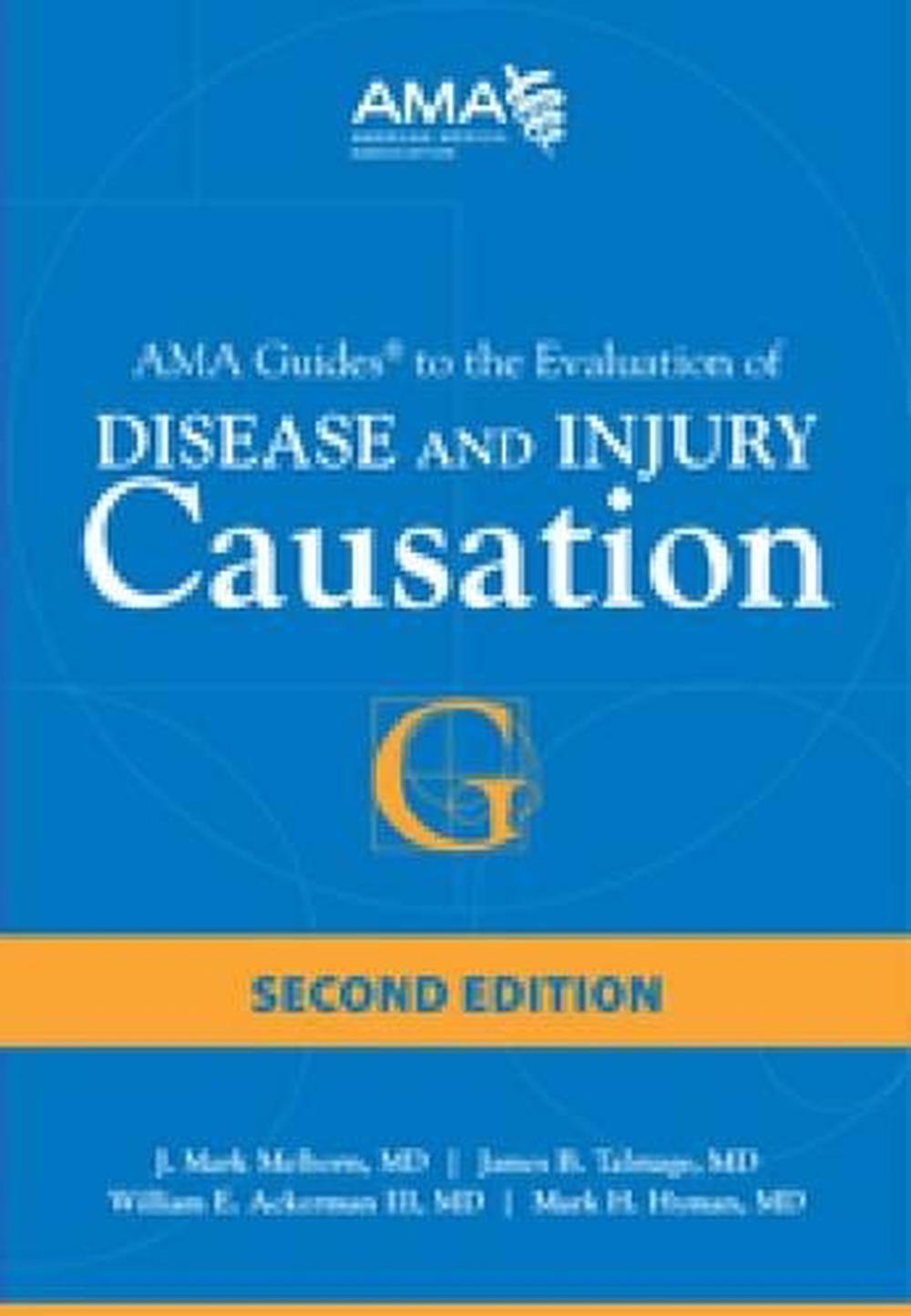 AMA Guides to Disease and Injury Causation, 9781603598682