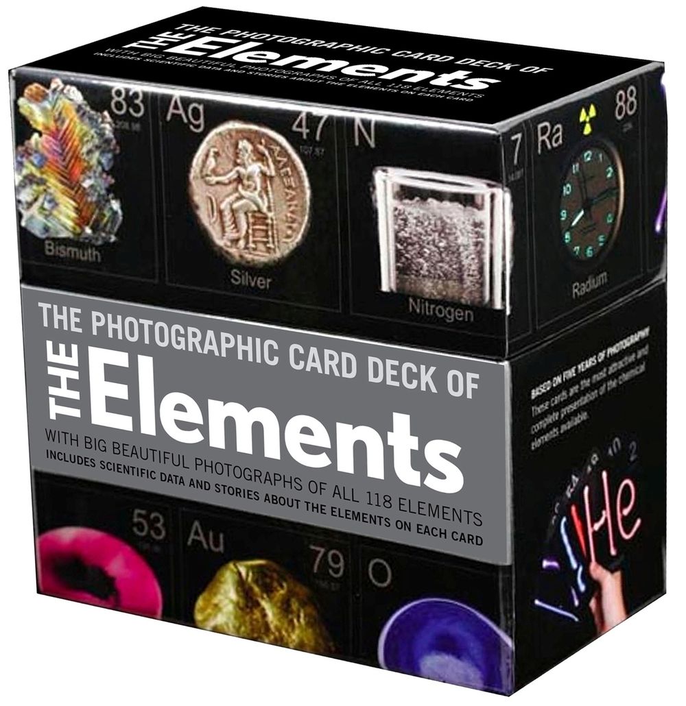 Photographic Card Deck Of The Elements by Theodore Gray - ISBN: 9781603761987