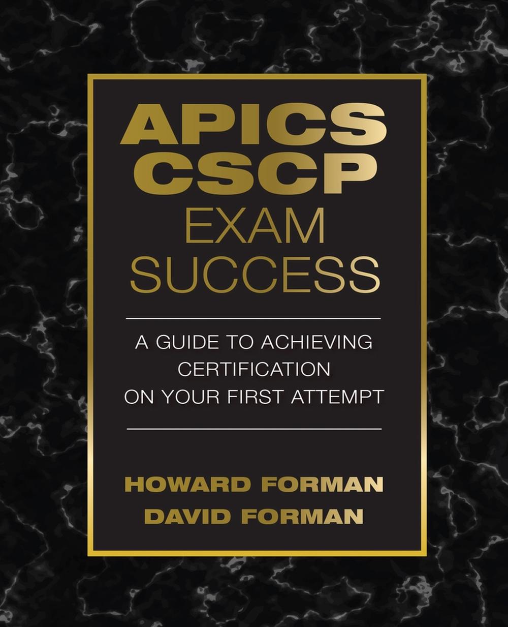 APICS CSCP Exam Success, 9781604271294