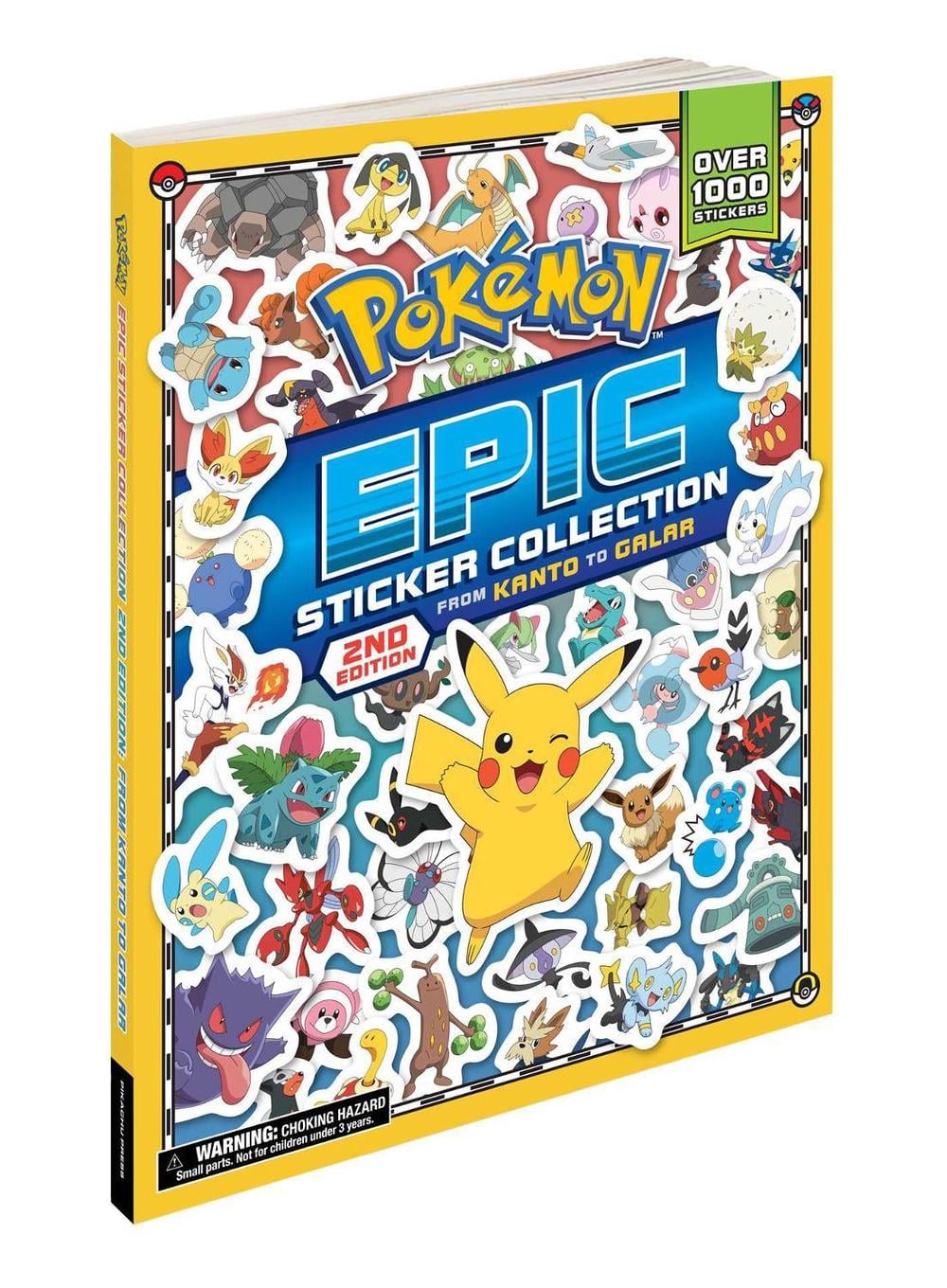 Pokémon Epic Sticker Collection 2nd Edition: From Kanto to Galar by Pikachu Press - ISBN: 9781604382198