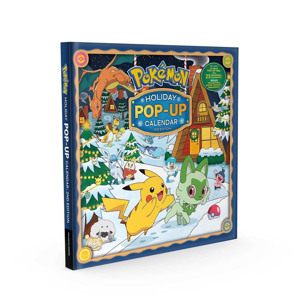 Pokémon Holiday Advent Pop-Up Tree Calendar by Pikachu Press - ISBN: 9781604382495