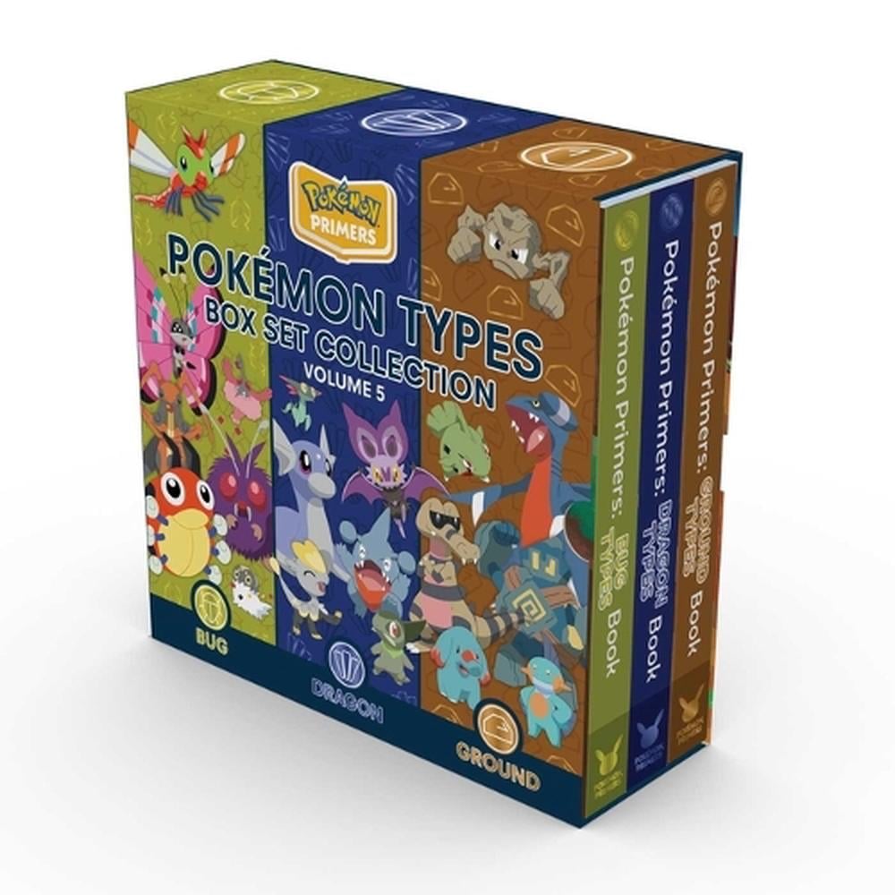 Pokémon Primers Type Box Set Collection, Volume 5 by Pikachu Press - ISBN: 9781604382594