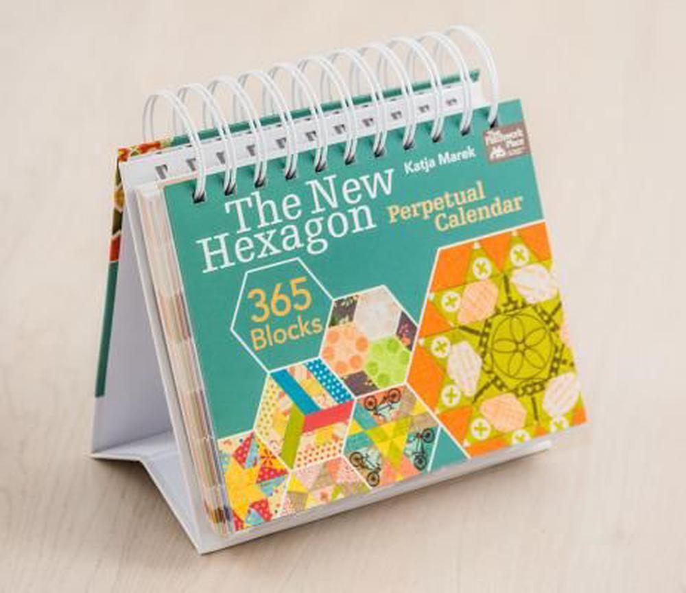 The New Hexagon Perpetual Calendar by Katja Marek, Desk, 9781604687897