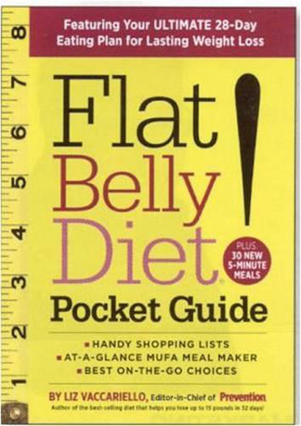 Flat Belly Diet! Pocket Guide, 9781605296500