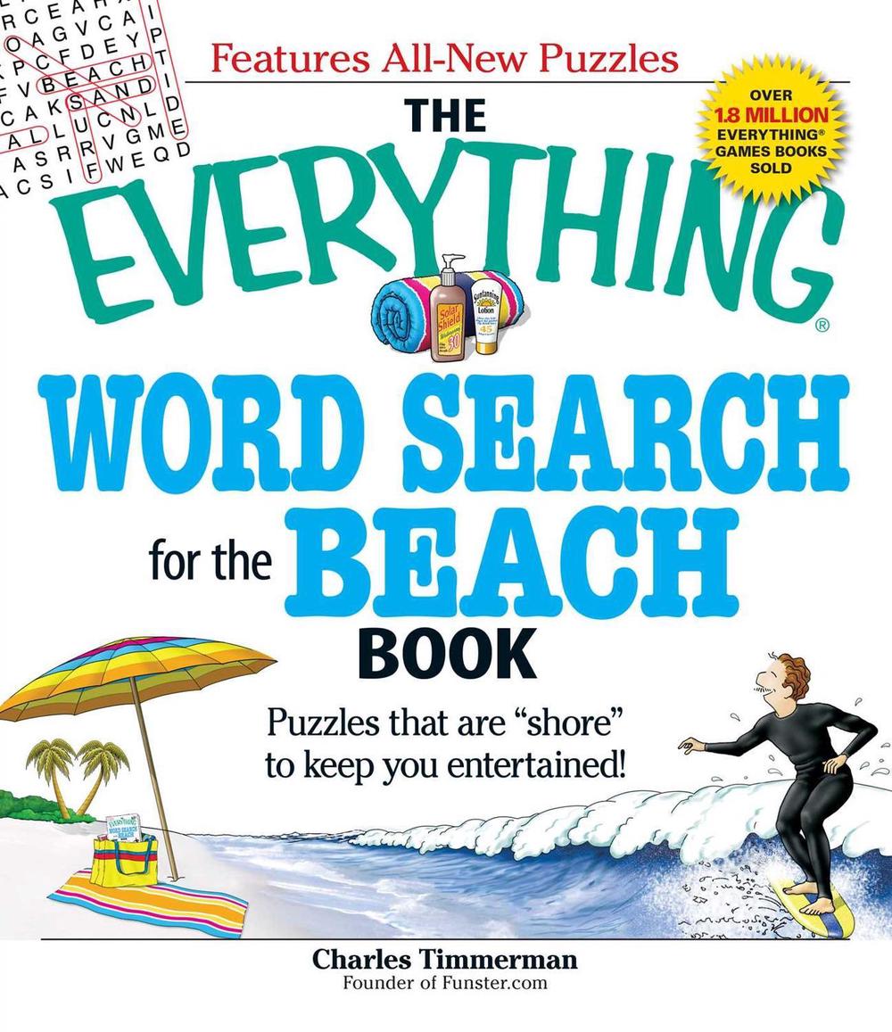 The Everything Word Search for the Beach Book by Charles Timmerman - ISBN: 9781605500454