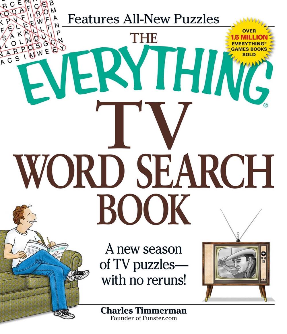 The Everything TV Word Search Book by Charles Timmerman - ISBN: 9781605500461