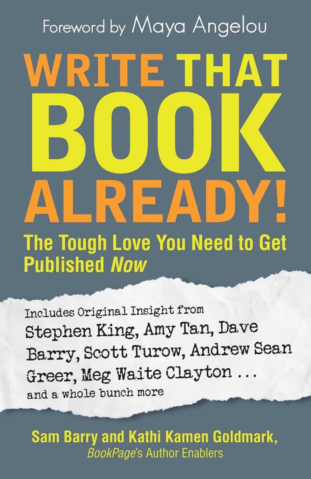 Write That Book Already! by Sam Barry - ISBN: 9781605501475