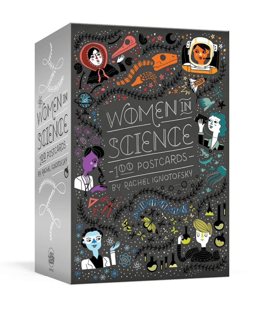 Women in Science: 100 Postcards, 9781607749813