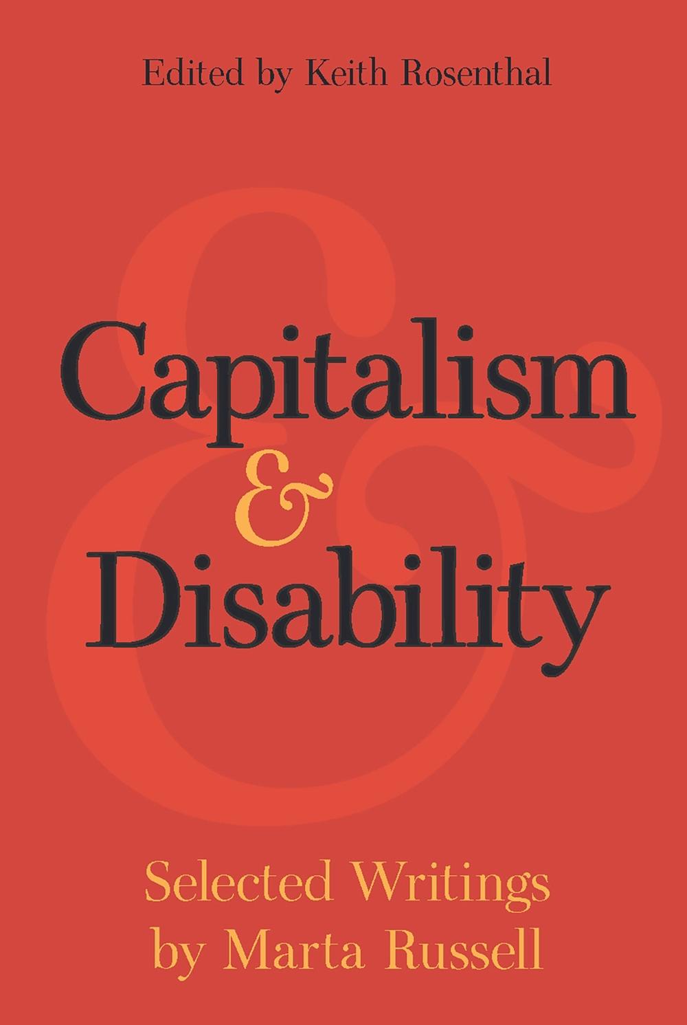 Capitalism and Disability, 9781608466863