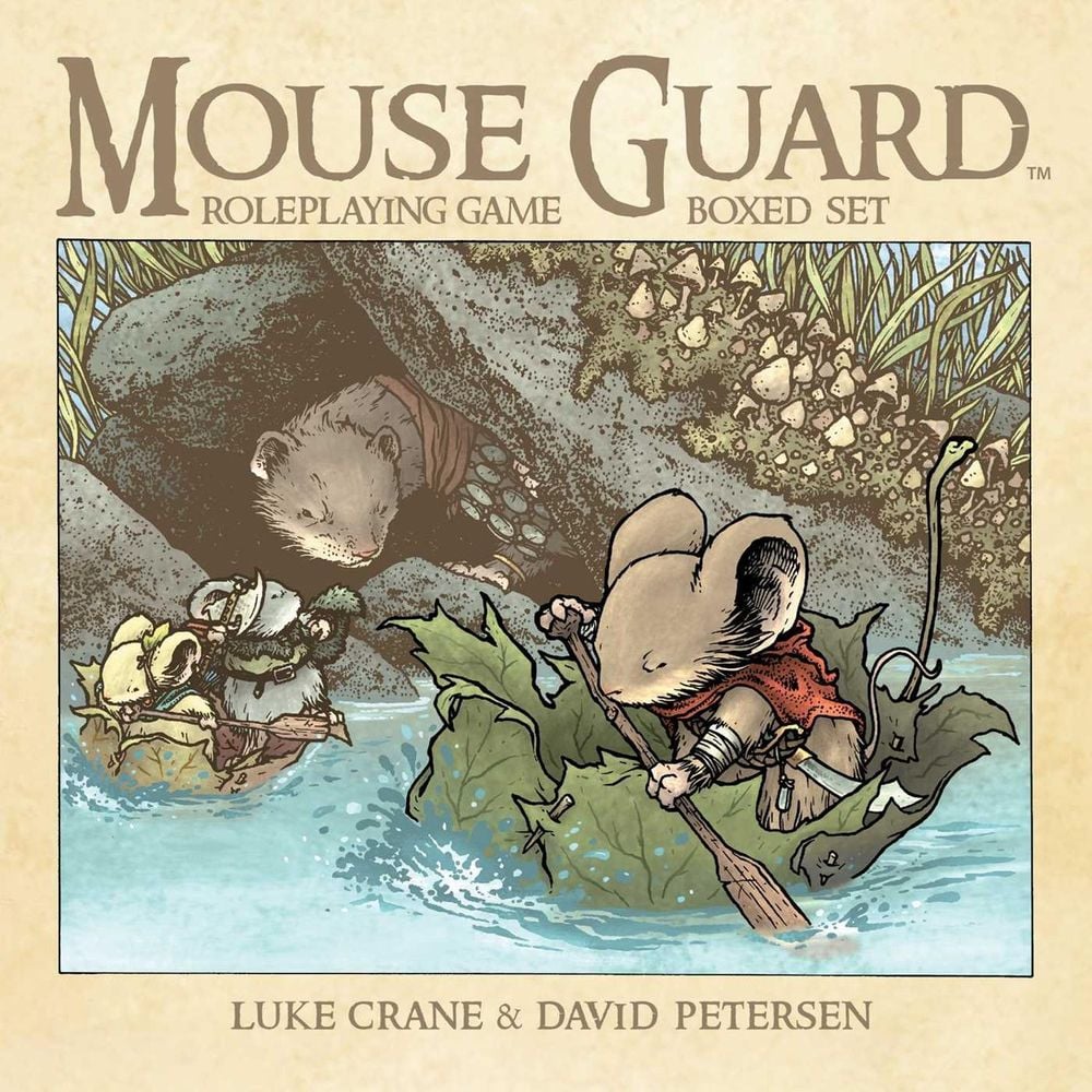 Mouse Guard Roleplaying Game Box Set, 2nd Ed. by David Petersen - ISBN: 9781608867554