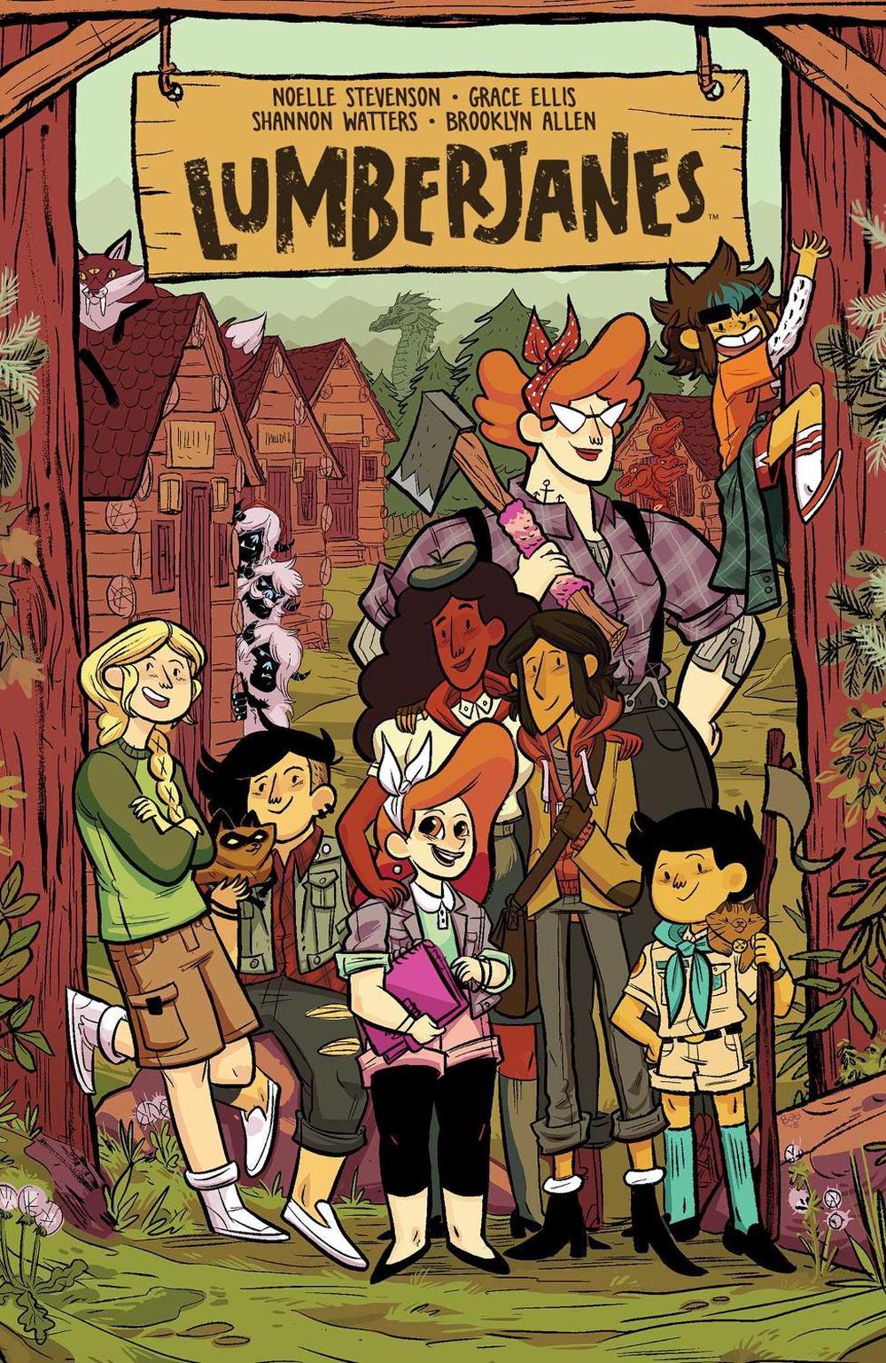 Lumberjanes Vol. 9 by Kat Leyh - ISBN: 9781608869572
