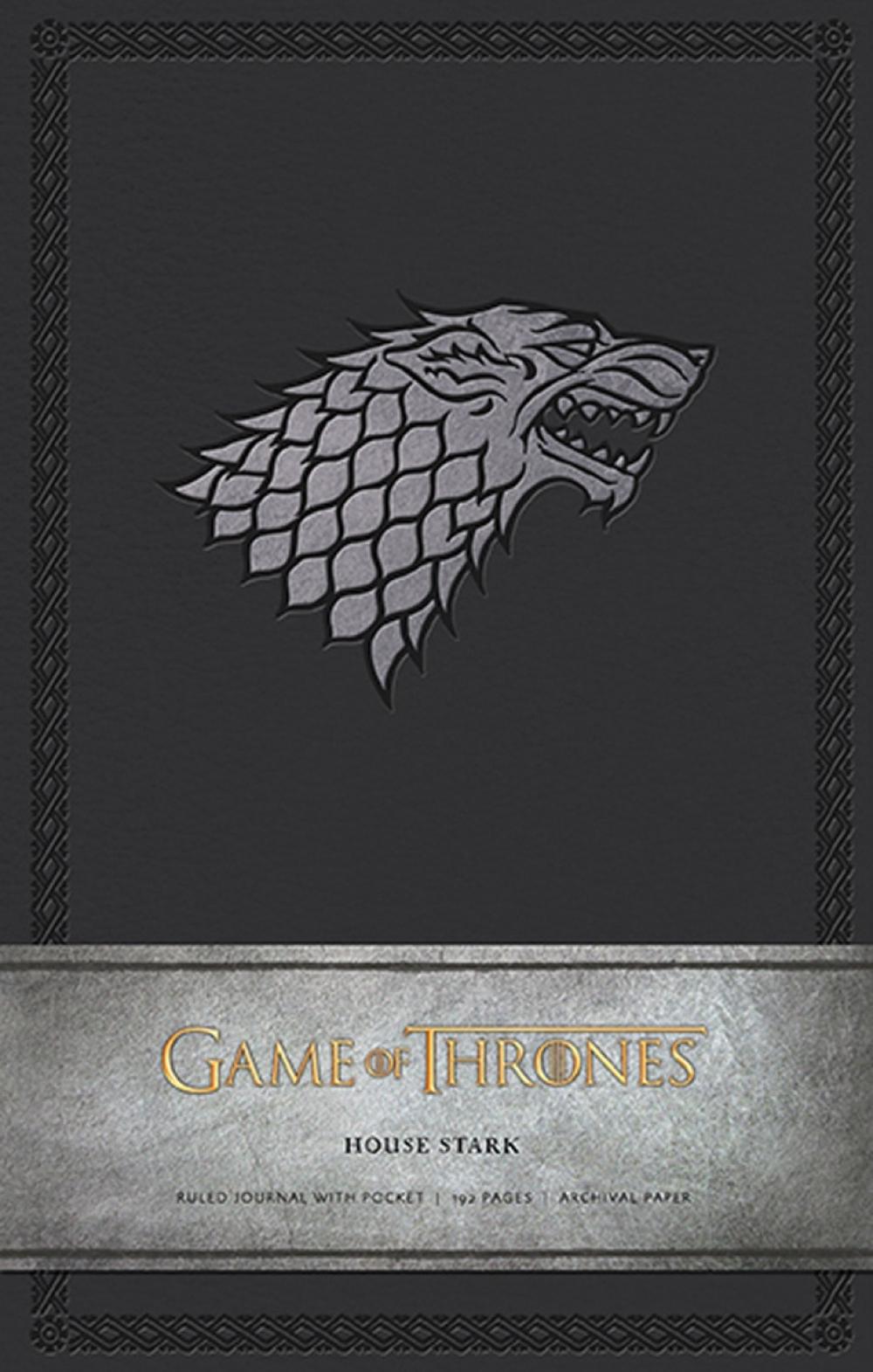 .. HBO Game of Thrones: House Stark Hardcover Ruled Journal by .. HBO - ISBN: 9781608873685