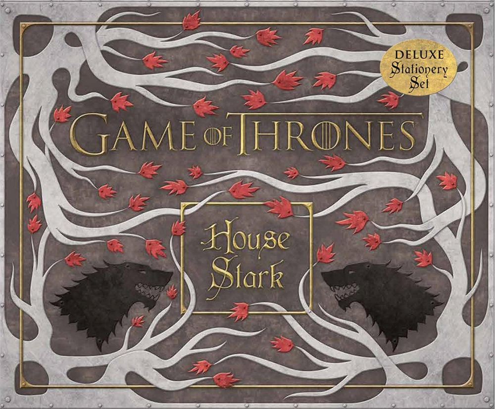 Insight Editions Game of Thrones: House Stark Deluxe Stationery Set by Insight Editions - ISBN: 9781608875528