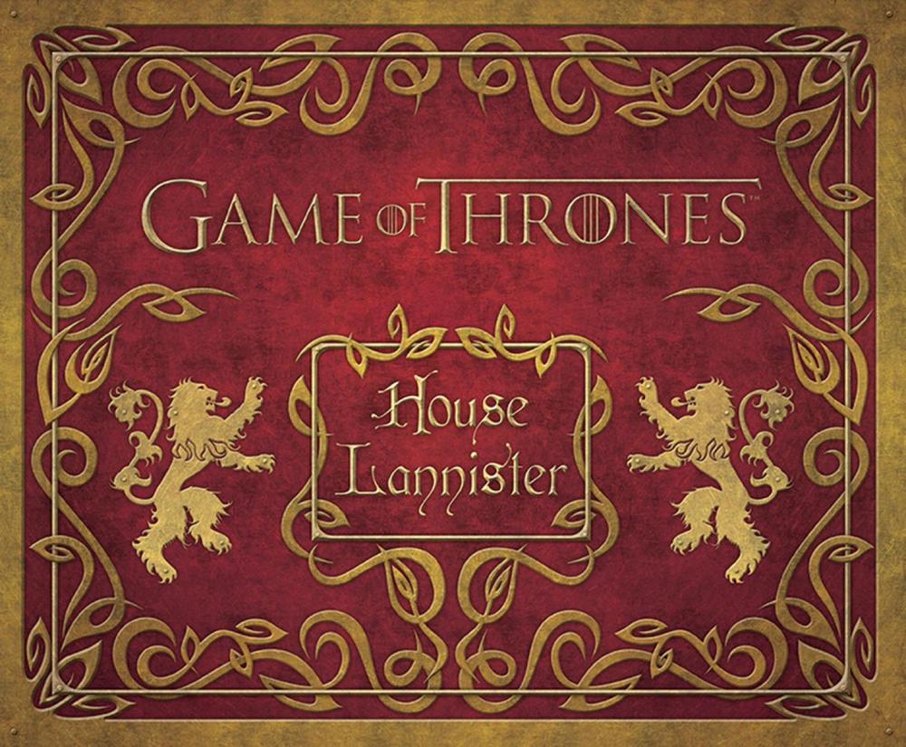 Game of Thrones: House Lannister Deluxe Stationery Set, 9781608876044