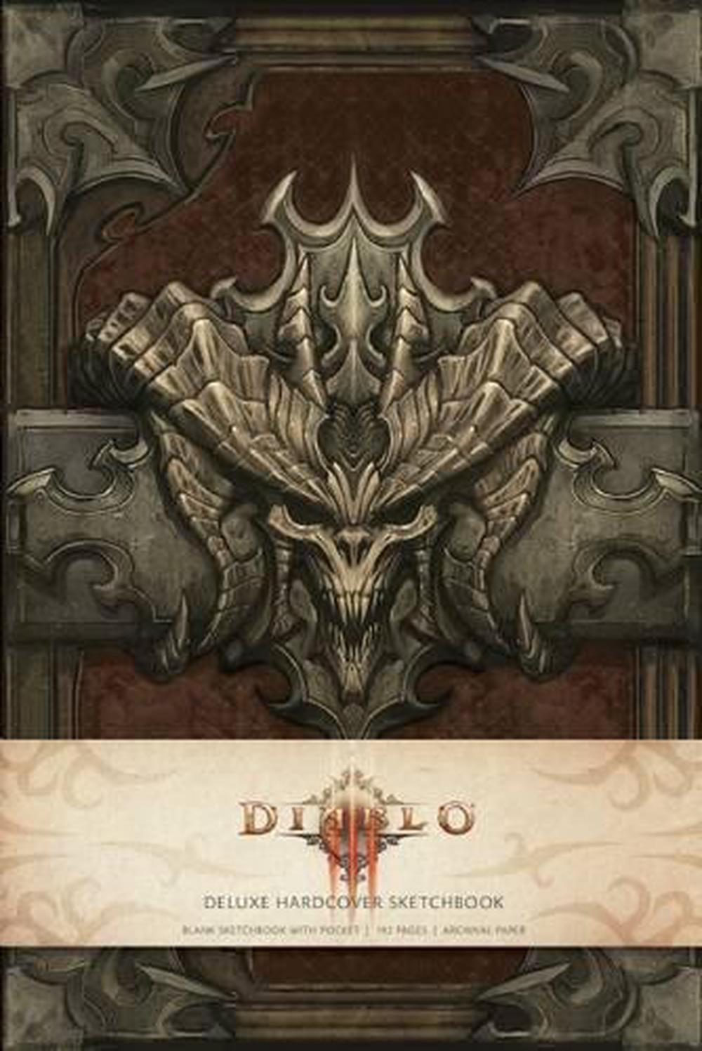 Diablo III Deluxe Hardcover Sketchbook, 9781608876617