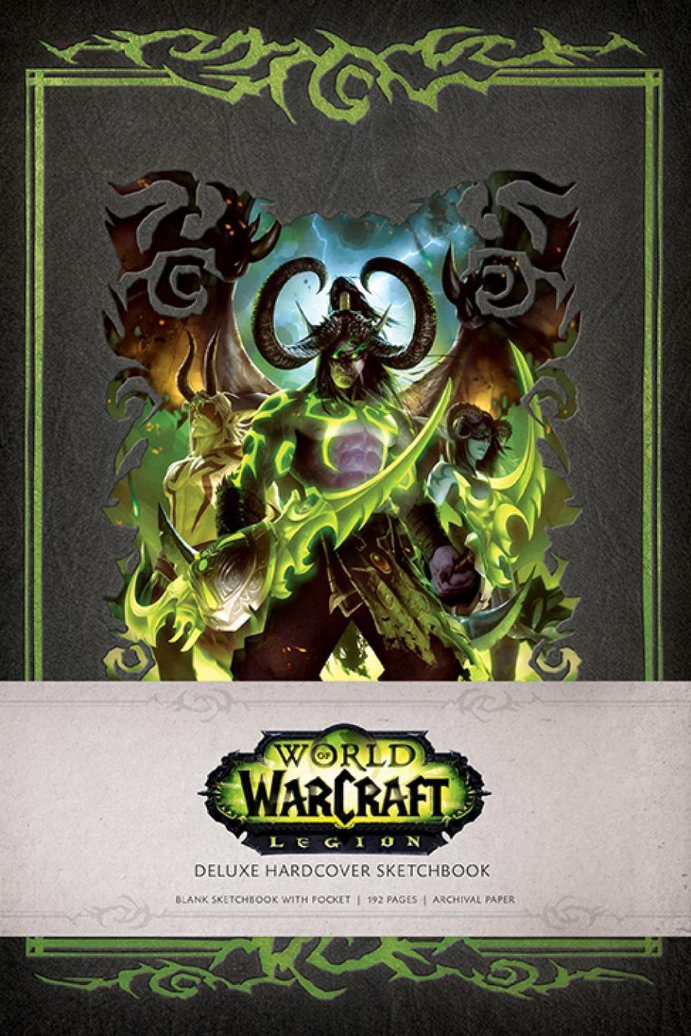 World of Warcraft: Legion Hardcover Blank Sketchbook - ISBN: 9781608876877