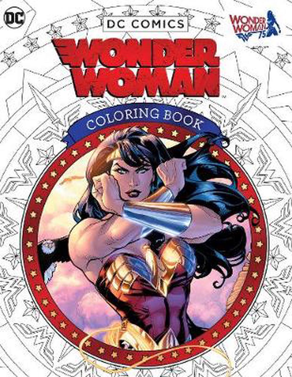 Download Dc Comics Wonder Woman Coloring Book By Insight Editions Paperback 9781608878925 Buy Online At Moby The Great
