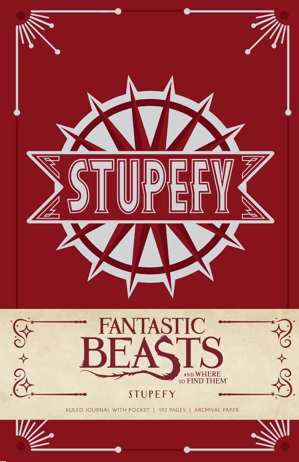 Fantastic Beasts and Where to Find Them: Stupefy Hardcover Ruled Journal by Insight Editions - ISBN: 9781608879663