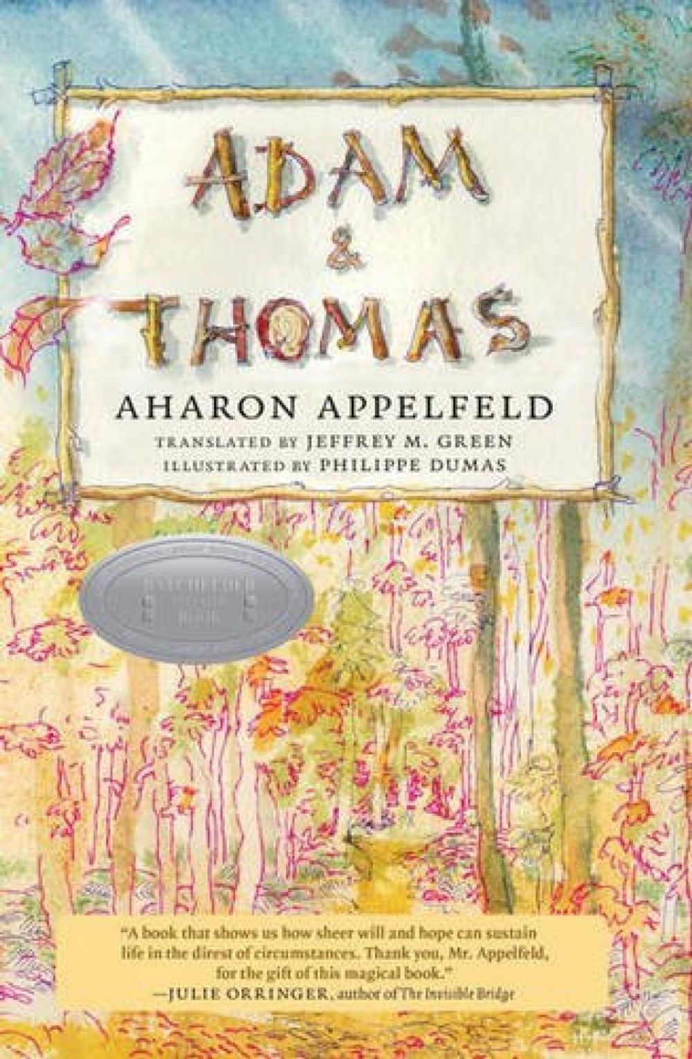 Adam and Thomas by Aharon Appelfeld - ISBN: 9781609807443