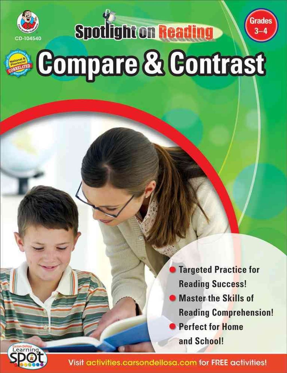 Compare & Contrast, Grades 3 - 4 by Frank Schaffer Publications ...