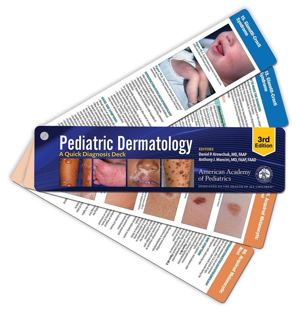 Pediatric Dermatology: a Quick Diagnosis Deck, 9781610027809