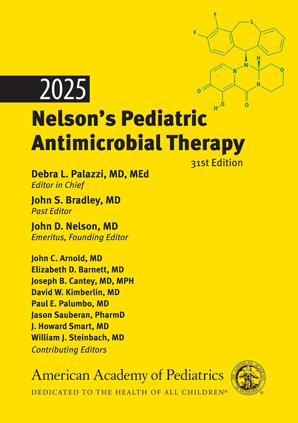 2025 Nelson's Pediatric Antimicrobial Therapy, 9781610028240