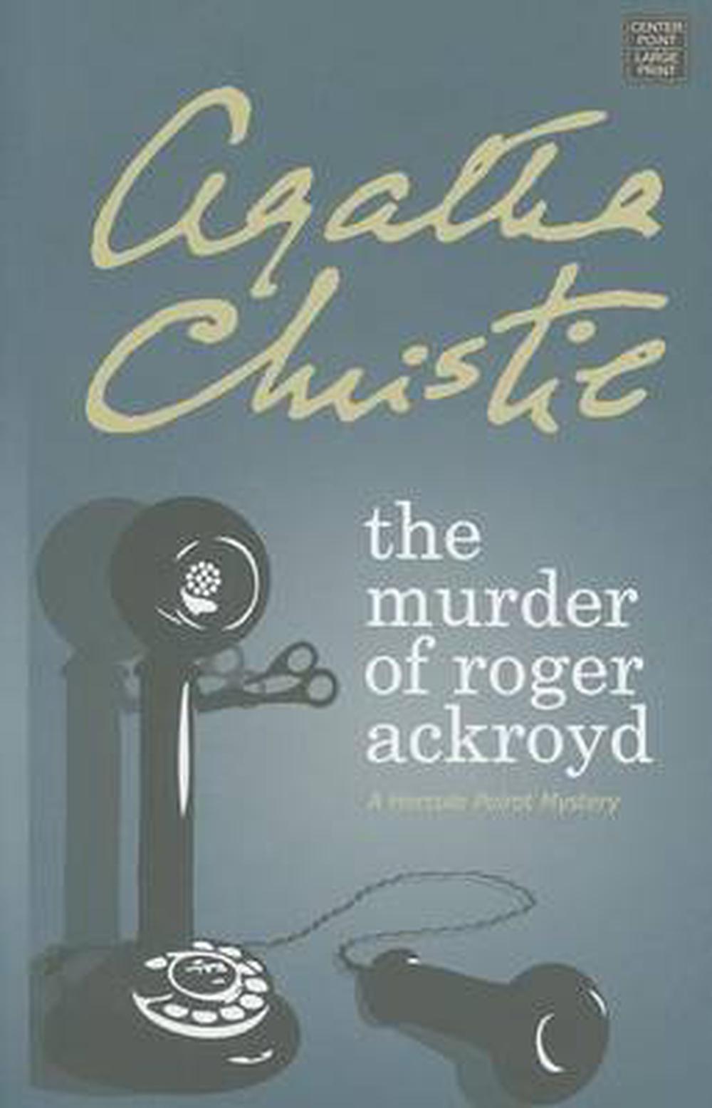 agatha christie book the murder of roger ackroyd