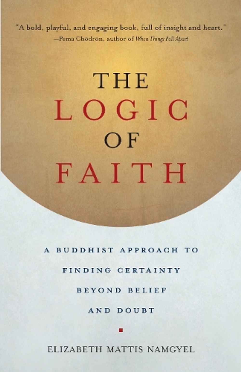 The Logic of Faith by Elizabeth Mattis-Namgyel - ISBN: 9781611802306
