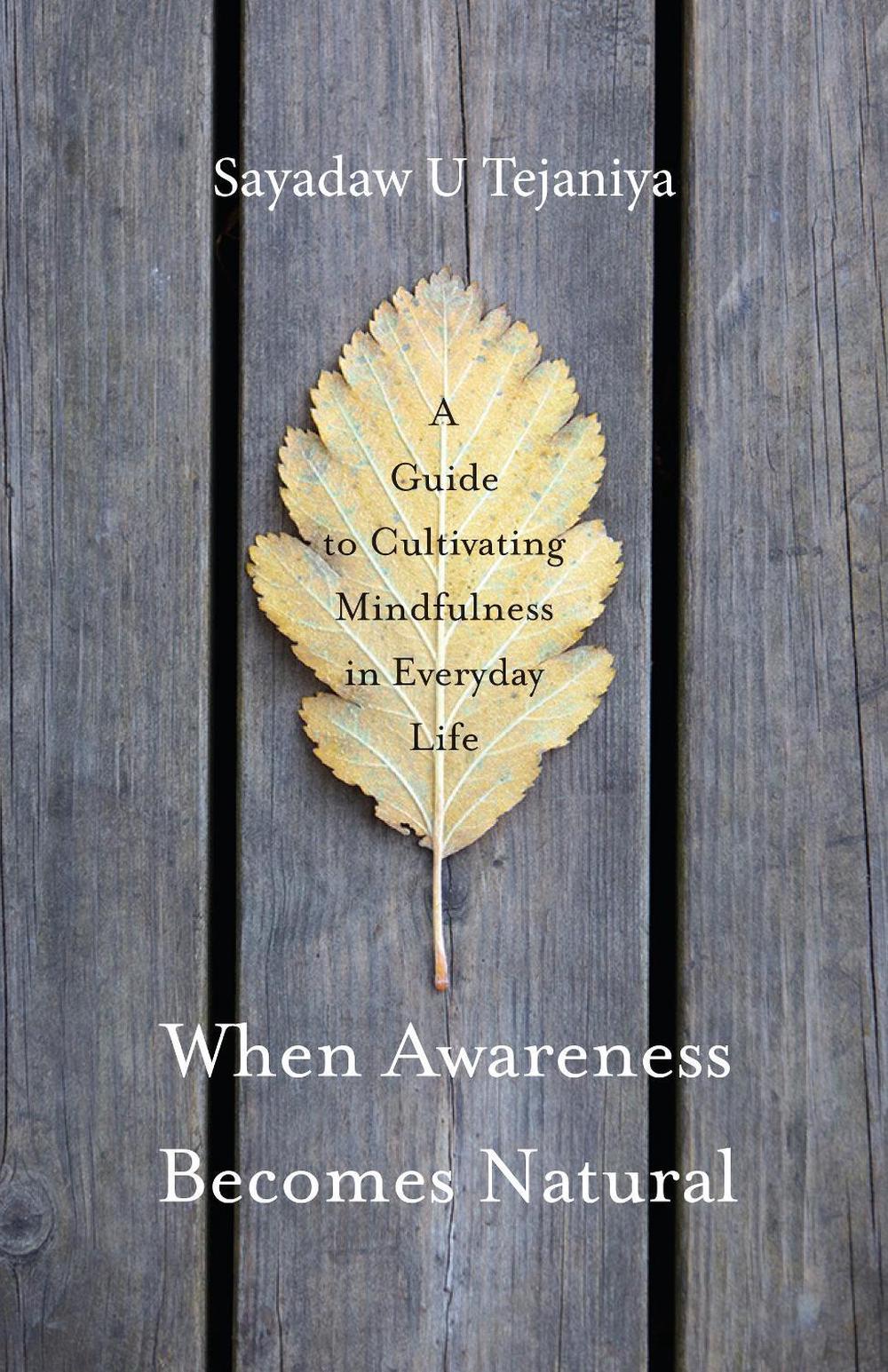 When Awareness Becomes Natural by Sayadaw U. Tejaniya - ISBN: 9781611803075
