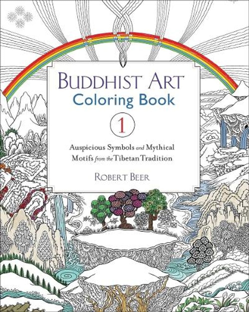 Buddhist Art Coloring Book 1 by Robert Beer - ISBN: 9781611803518