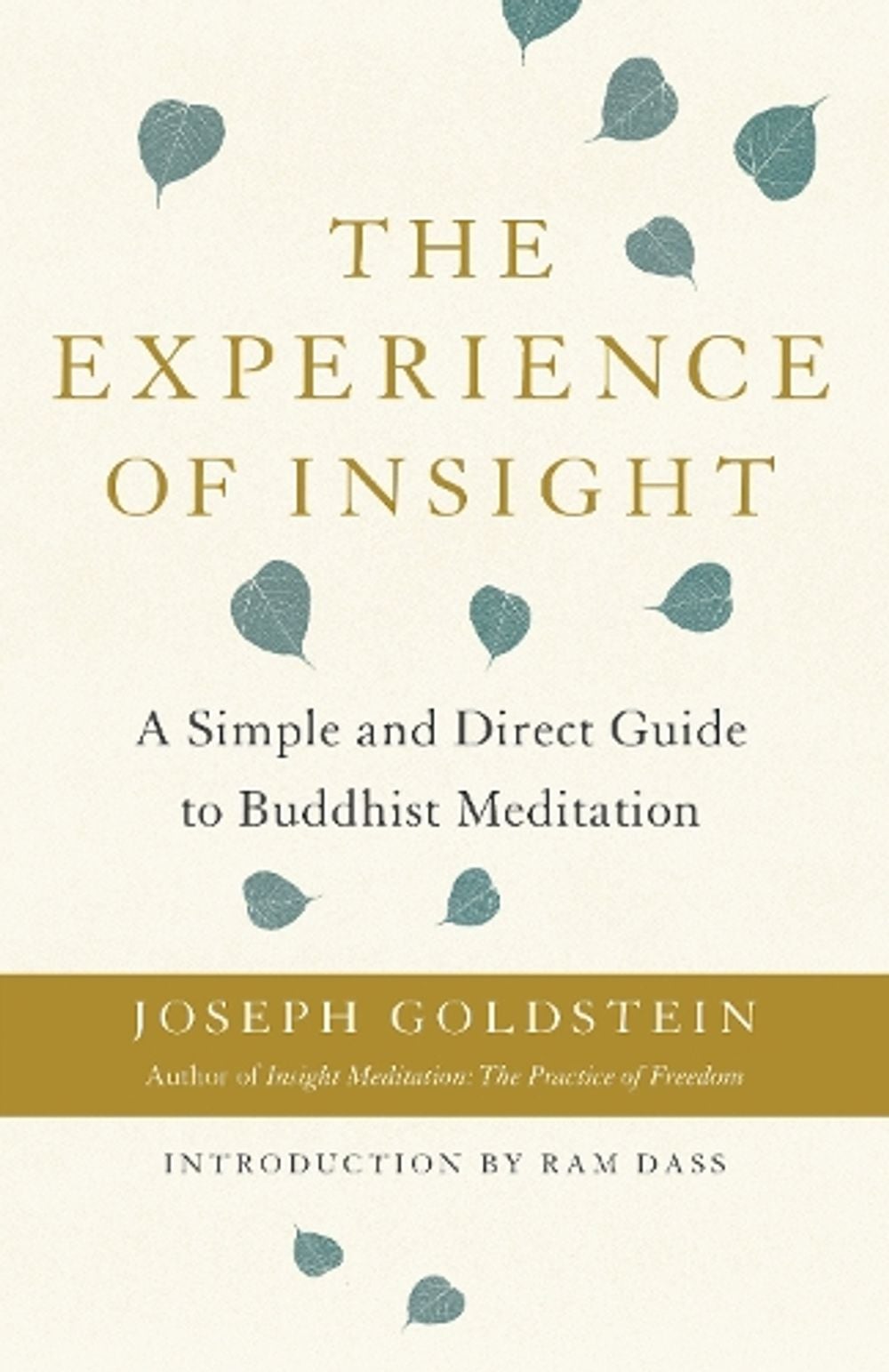 The Experience of Insight by Joseph Goldstein - ISBN: 9781611808162