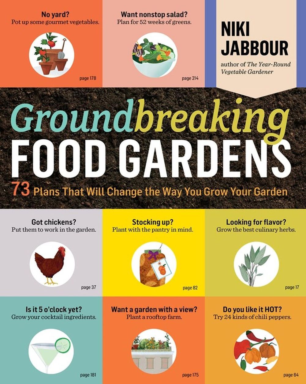 Groundbreaking Food Gardens by Niki Jabbour - ISBN: 9781612120614