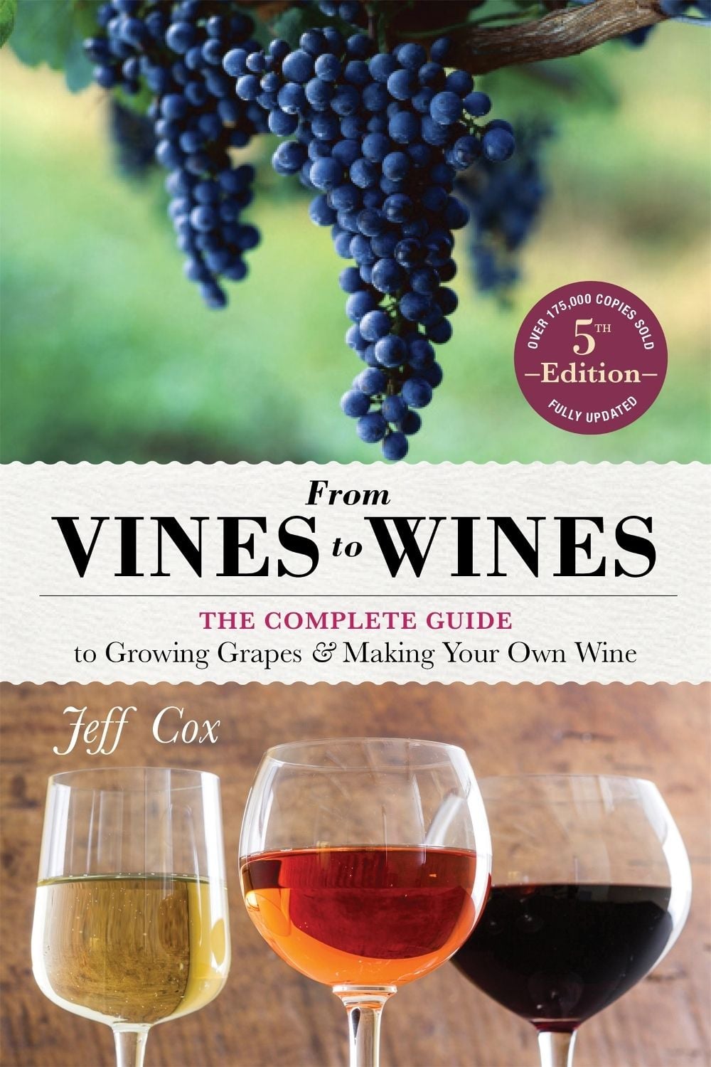From Vines to Wines, 5th Edition by Jeff Cox - ISBN: 9781612124384