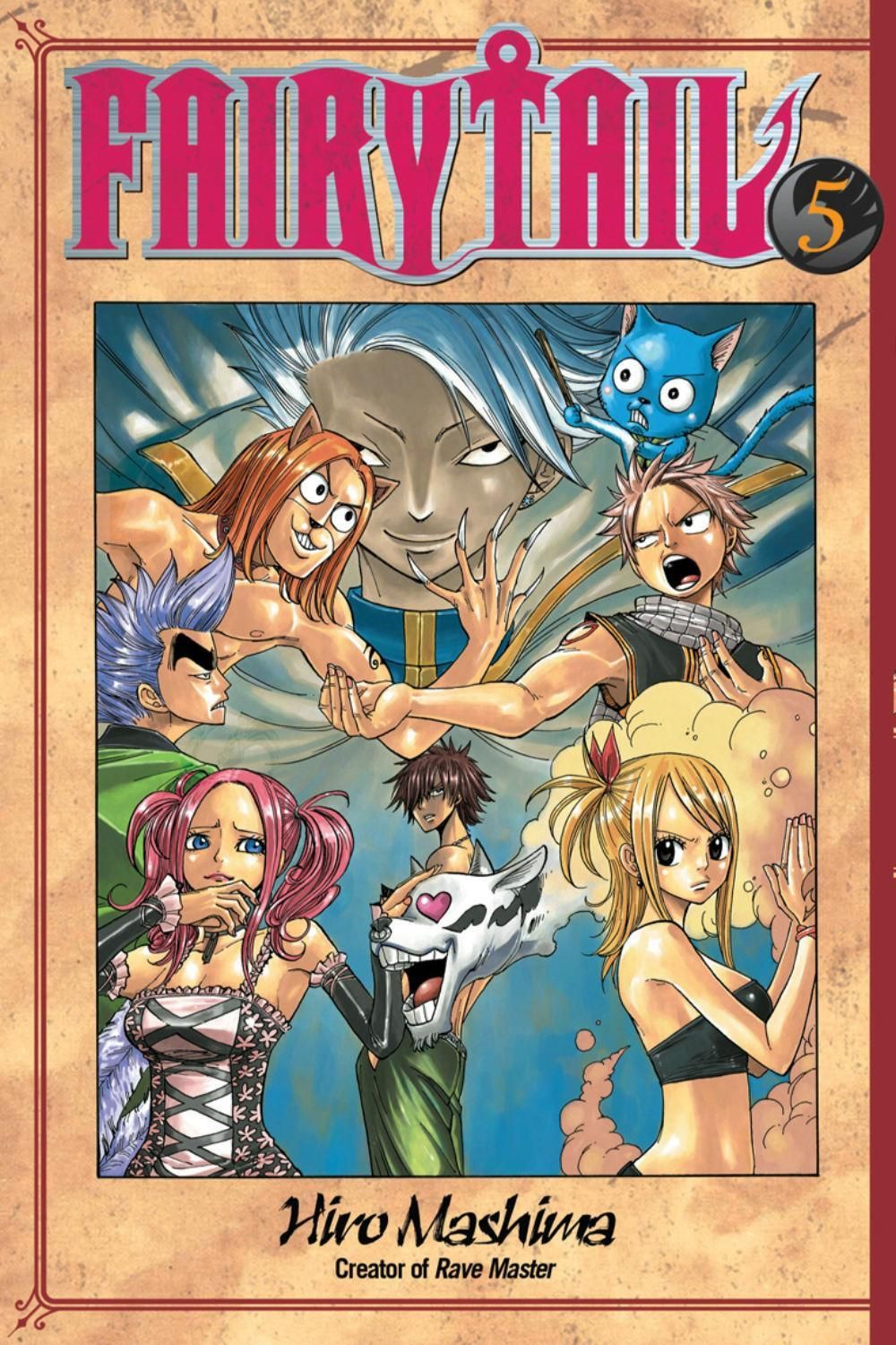Fairy Tail 5 by Hiro Mashima - ISBN: 9781612620985