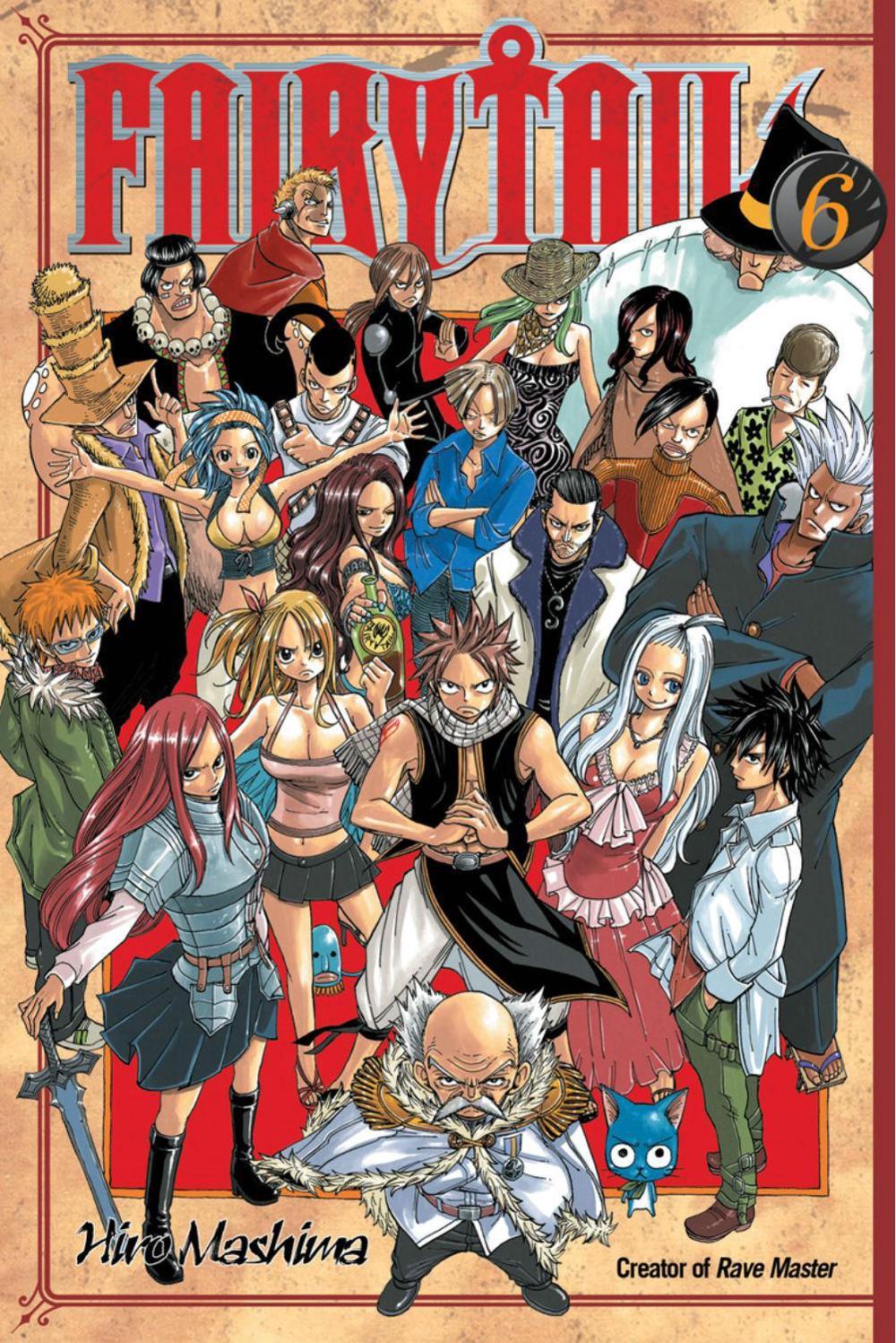 Fairy Tail 6 by Hiro Mashima - ISBN: 9781612620992