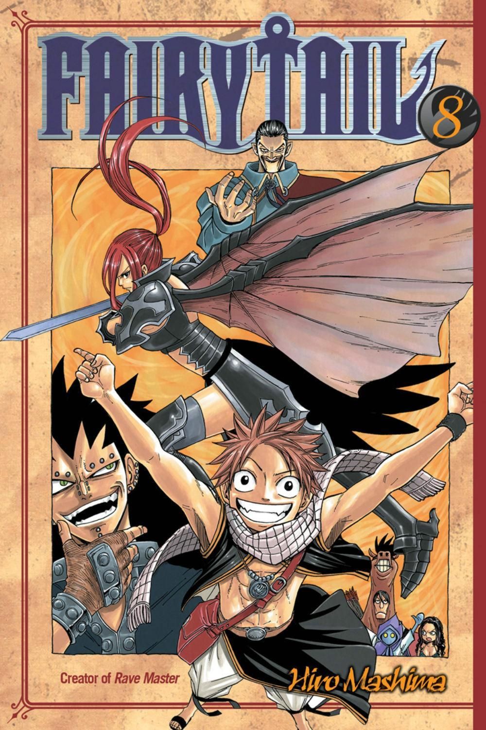 Fairy Tail 8 by Hiro Mashima - ISBN: 9781612621012