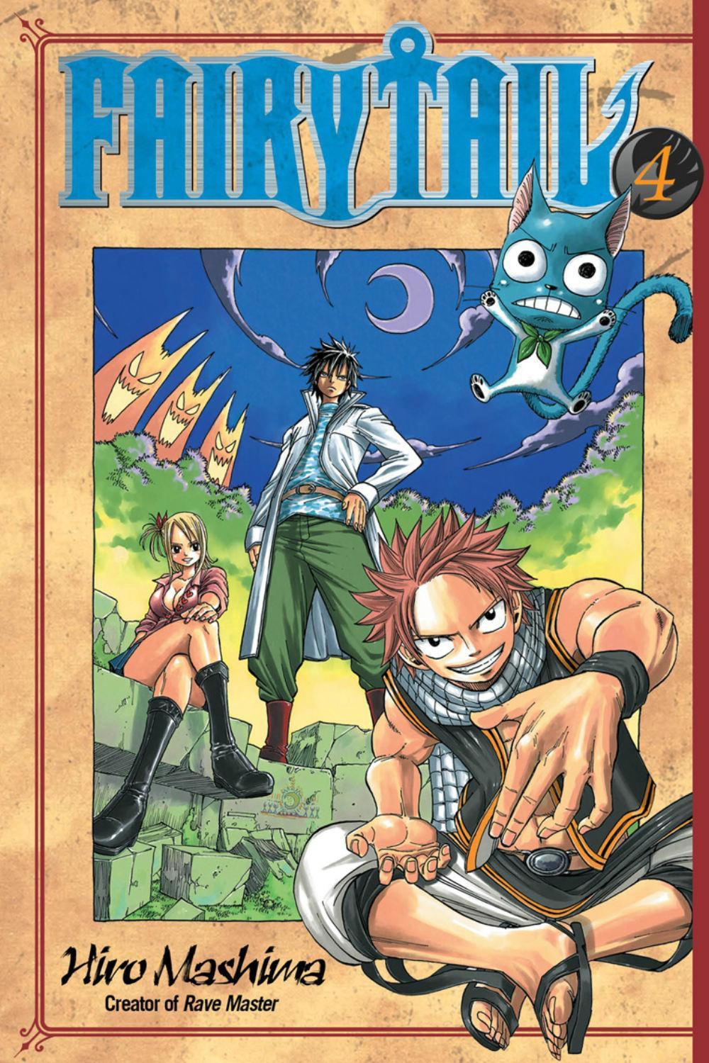 Fairy Tail 4 by Hiro Mashima - ISBN: 9781612622798
