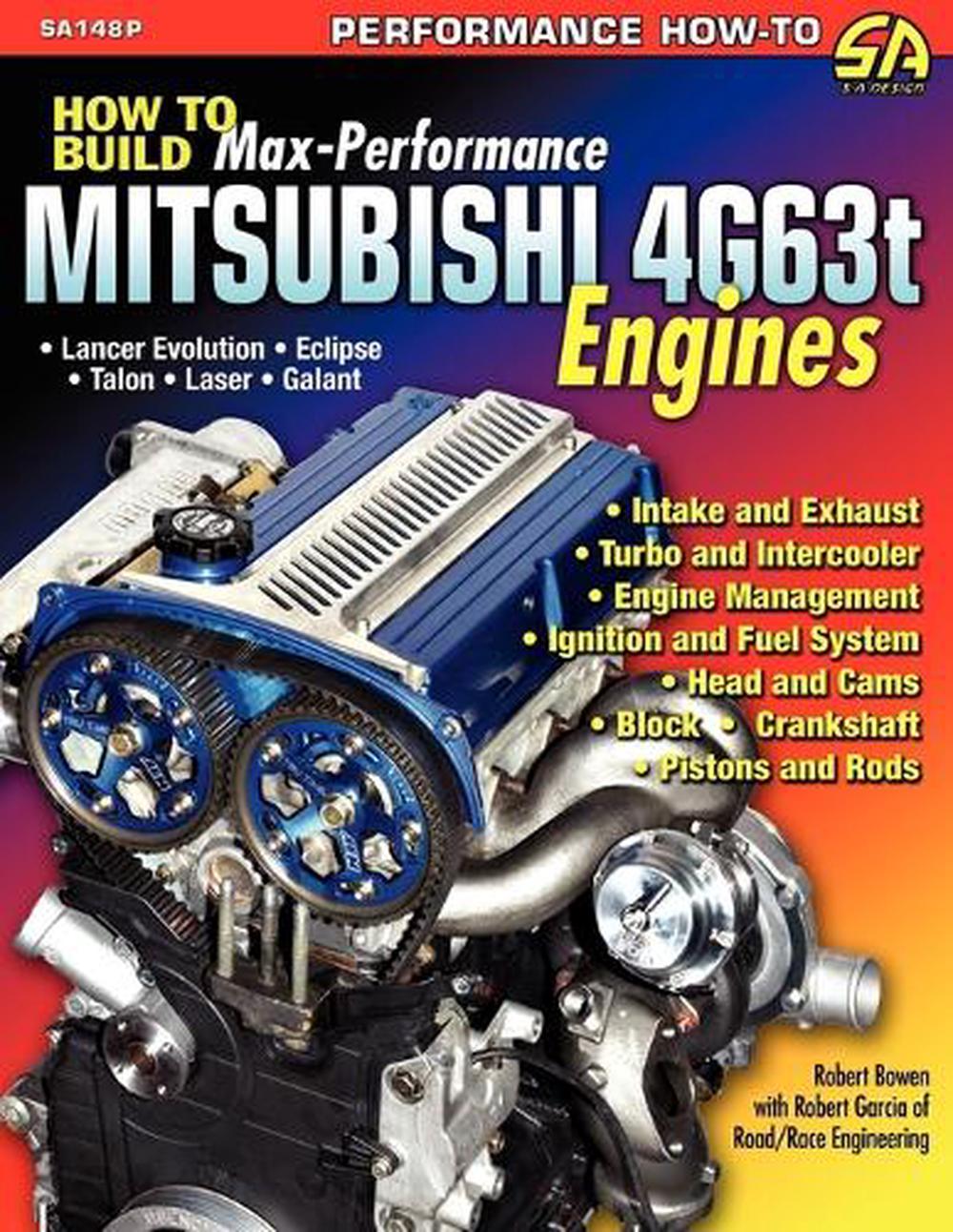 How to Build Max-Performance Mitsubishi 4g63t Engines, 9781613250662
