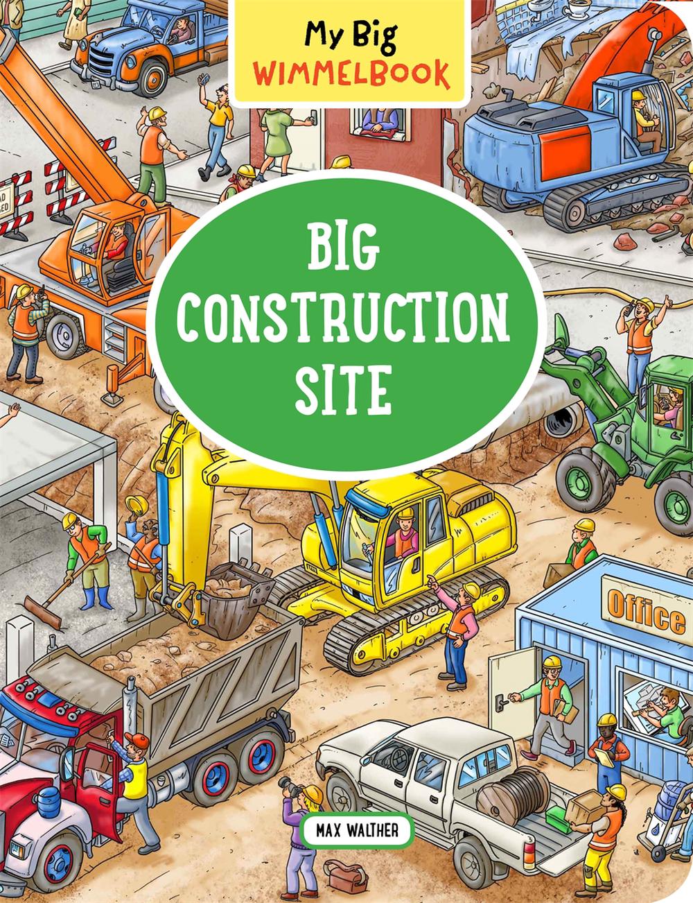 My Big Wimmelbook® - At the Construction Site, 9781615195008