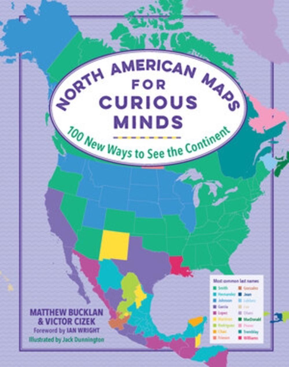 North American Maps for Curious Minds, 9781615197484